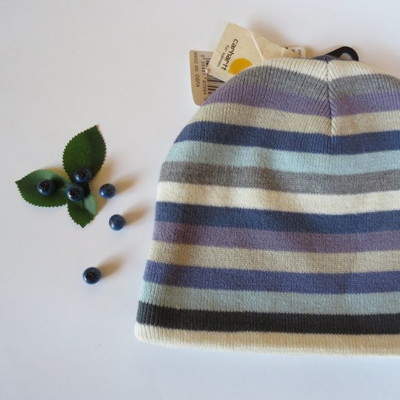 Carhartt Beanie Blueberry Stripes - Picture 5 of 6